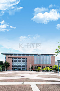 学校背景图片_学校大楼教室背景图片