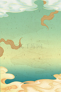 中国风古典云纹背景图