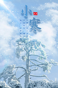 简约中国传统节气二十四节气大寒