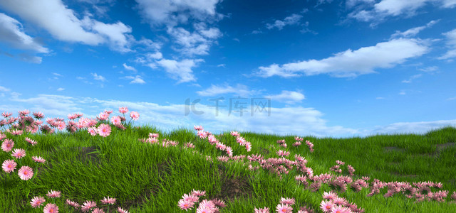 春天环保背景背景图片_春天植物绿色小清醒