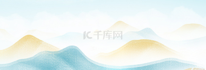 山抽象背景背景图片_中国风山水简约抽象背景