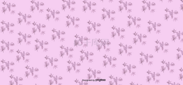 碎花夏季背景图片_夏季紫色小碎花植物花纹pattern