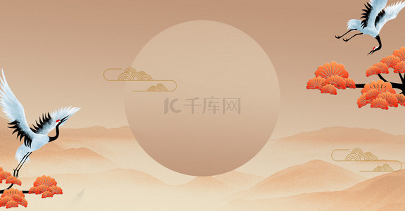 重阳节背景海报背景图片_重阳节九月初九中国风背景海报