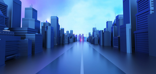 4建筑背景图片_科技城市未来  城市建筑