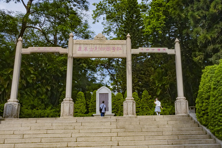 历史文化陵园烈士陵园八一摄影图配图