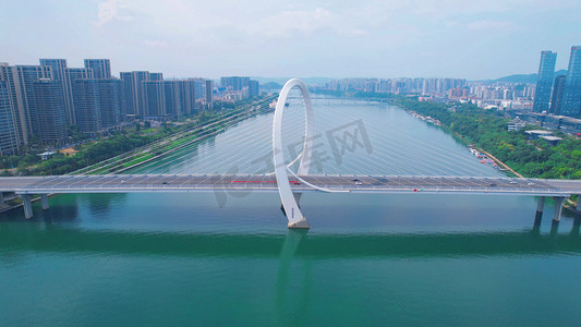 广西柳州市白沙大桥城市地标大桥建筑