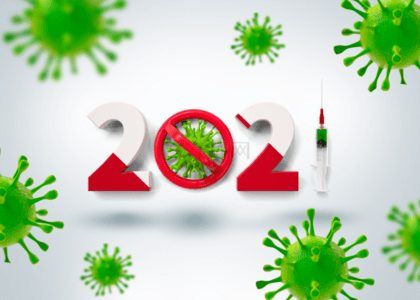 绿色新冠病毒2021