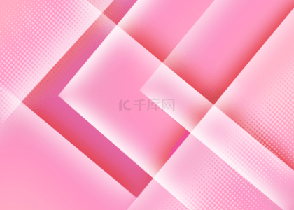 粉色简约几何抽象背景