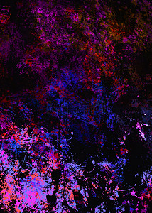 粉末喷洒背景图片_紫色抽象霓虹色喷洒斑点背景