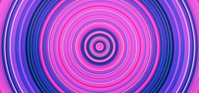 渐变蓝紫色抽象圆圈线圈背景