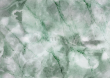 可爱白色水纹绿色大理石纹理背景