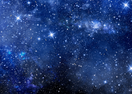 桌面背景图片_星星星系星空夜空背景