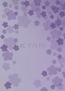 紫色创意花朵背景图片_紫色简约花朵渐变背景