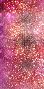 玫瑰金手机背景图片_紫色光亮网格玫瑰金色手机壁纸