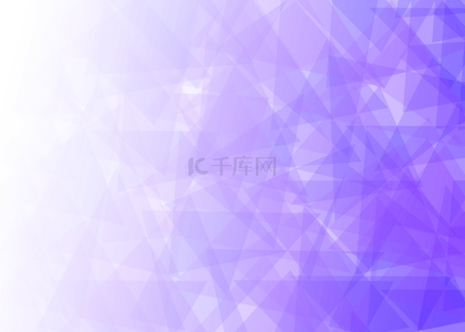 紫色渐变低聚抽象几何背景