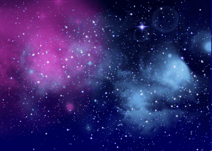 紫色亮光背景背景图片_星星星系星空夜空光晕蓝紫色背景