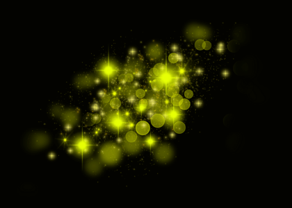 金色粒子光斑背景背景图片_金色宇宙星光背景