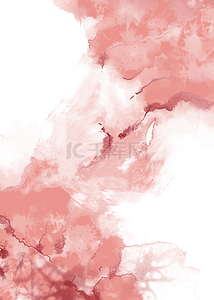 粉色泼墨玫瑰金抽象风格背景
