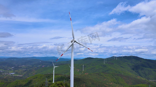 中国能源风力发电基站