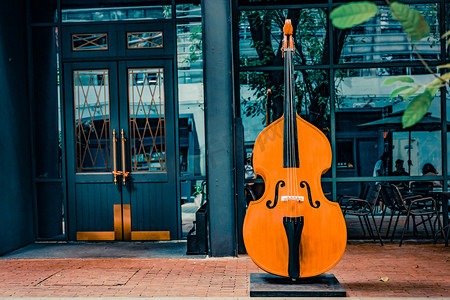 大提琴摄影照片_文艺装潢乐器大提琴音乐摄影图配图