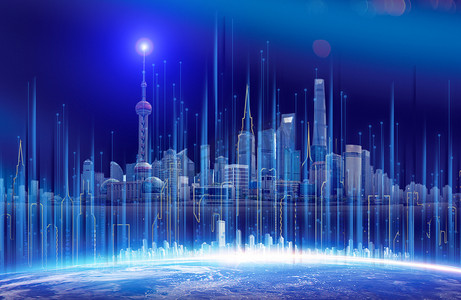 智慧城市科技城市未来城市互联