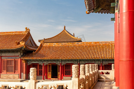 中国风摄影照片_北京故宫古建筑中国风旅游摄影图配图