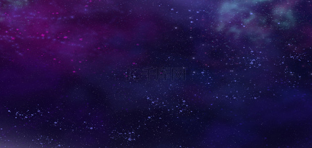 星空星辰渐变科技背景