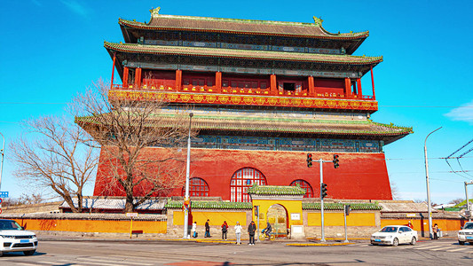 震撼摄影照片_震撼北京文物古迹鼓楼