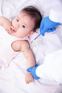疫苗接种儿童疫苗医疗医疗保健打针摄影图配图