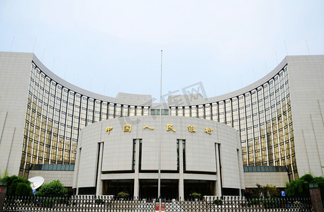 中国国家银行城市地标建筑物
