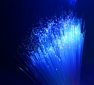 科技电子背景摄影照片_光纤电缆光纤光缆背景技术风格与服务