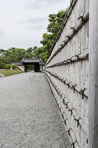 东方世界摄影照片_在日本京都佛寺城堡