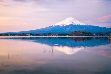 日本富士山和都市摄影