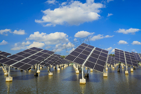 绿色能源和太阳能能源可持续发展