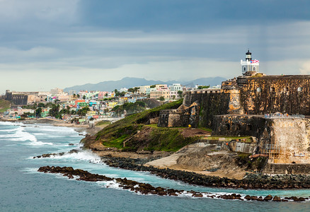 el morro 堡垒，圣胡安，波多黎各