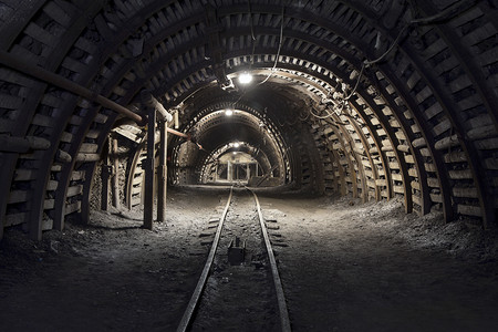 煤矿井下煤中的隧道