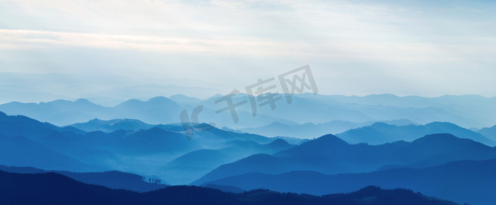 宏伟远景自然风光山自然