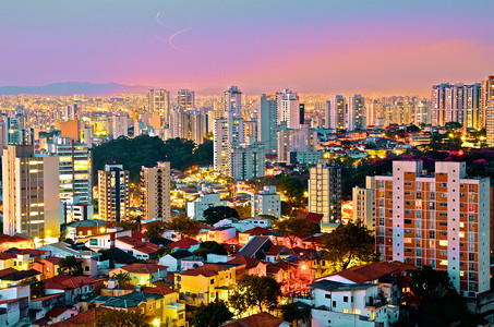 paraiso摄影照片_São Paulo & Night Lights