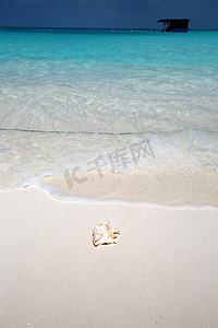 沙子图片摄影照片_马尔代夫海景