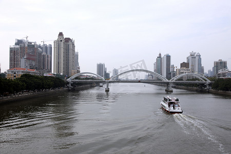 人造海摄影照片_广州海印桥