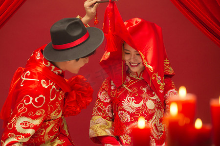 87603ac24eb2e4ff5cfd651413200b78摄影照片_中式古典婚礼