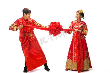 中式新娘摄影照片_中式古典婚礼