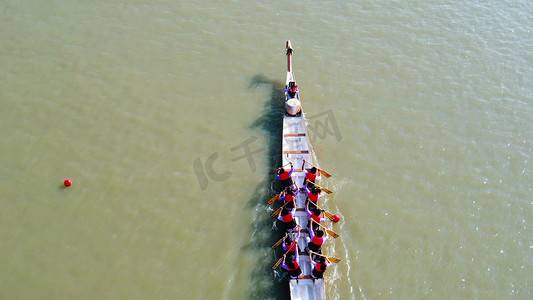 龙舟端午节摄影照片_端午节划龙舟比赛传统节日