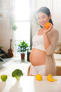 孕妇饮食摄影照片_孕妇的健康饮食