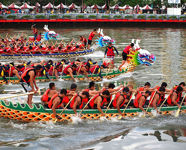 端午龙舟摄影照片_从高雄市台湾 2012年龙舟竞赛现场