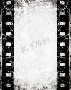 grunge 影片背景与文本的空间白で隔離されるスウェーデン テーブル フラグ
