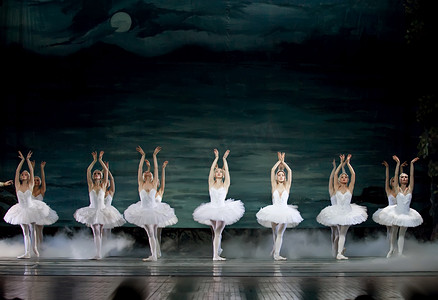 创意易拉宝易拉宝摄影照片_天鹅湖芭蕾舞团