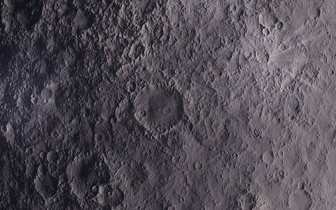 Moon surface