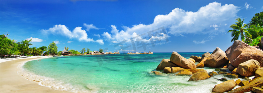 热带天堂-塞舌尔群岛，全景
