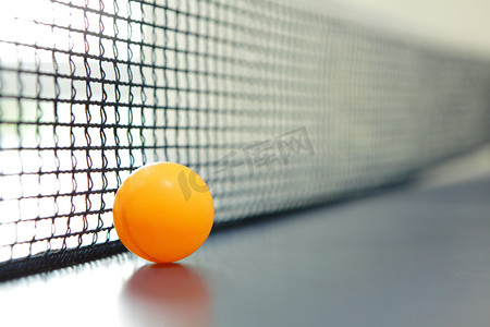 橙色乒乓球球
